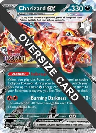 Charizard ex - 125/197 — Jumbo Cards