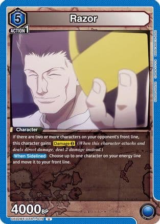 Razor (015) — UE02BT: HUNTER X HUNTER Union Arena card by BANDAI