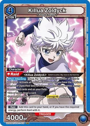 Killua Zoldyck (019) — UE02BT: HUNTER X HUNTER