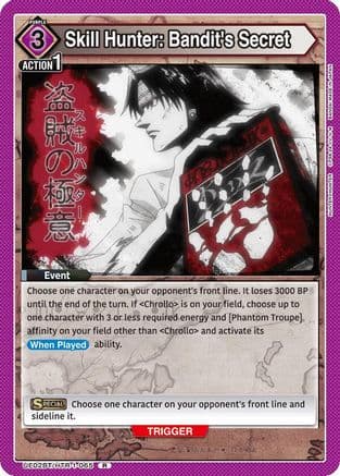 Skill Hunter: Bandit's Secret — UE02BT: HUNTER X HUNTER