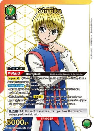 Kurapika (074) (SR*) — UE02BT: HUNTER X HUNTER