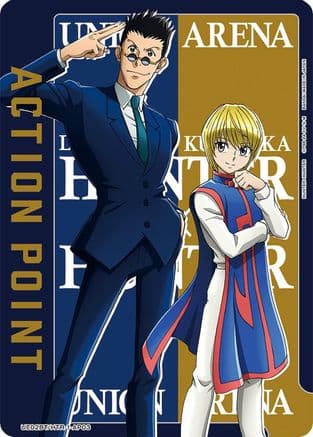 Action Point Card (AP03) (Leorio/Kurapika) — UE02BT: HUNTER X HUNTER