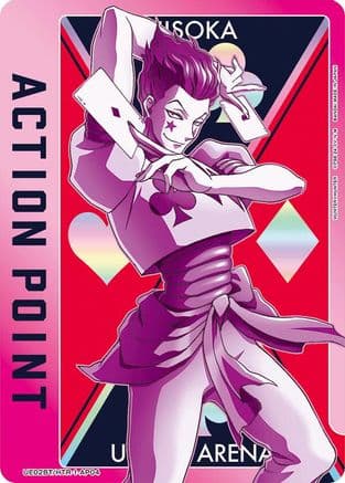 Action Point Card (AP04) (Hisoka) — UE02BT: HUNTER X HUNTER