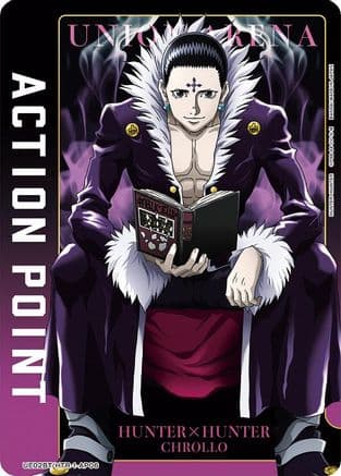 Action Point Card (AP06) (Chrollo) — UE02BT: HUNTER X HUNTER