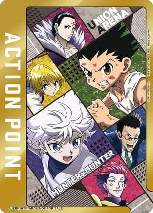 Action Point Card (AP01) (HUNTER X HUNTER) — Union Arena Promotion Cards