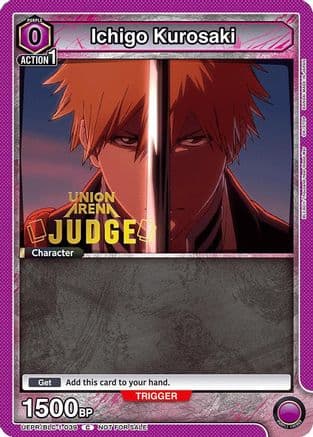 Ichigo Kurosaki (039) (Judge Pack) — Union Arena Promotion Cards
