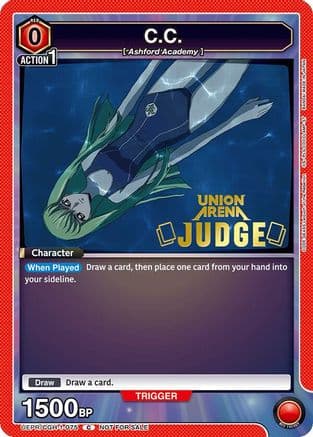 C.C. (Judge Pack) — Union Arena Promotion Cards