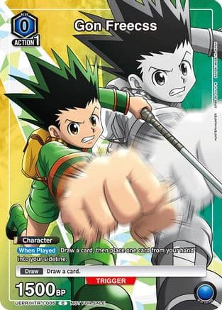 Gon Freecss (005) — Union Arena Promotion Cards