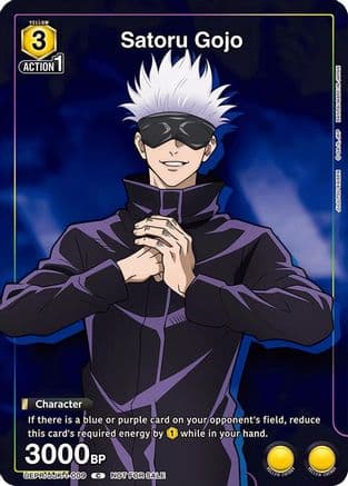 Satoru Gojo — Union Arena Promotion Cards