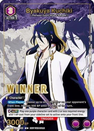 Byakuya Kuchiki (049) (Winner) — Union Arena Promotion Cards