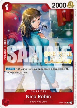 Nico Robin (Judge Pack Vol. 4) — One Piece Promotion Cards