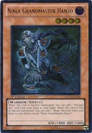 Ninja Grandmaster Hanzo (UTR) — Yu-Gi-Oh! card