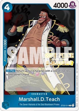 Marshall.D.Teach (Judge Pack Vol. 4) — One Piece Promotion Cards