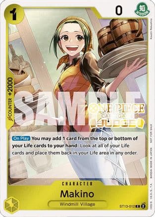 Makino (Judge Pack Vol. 4) — One Piece Promotion Cards