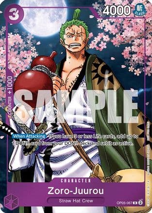 Zoro-Juurou (Event Pack Vol. 5) — One Piece Promotion Cards