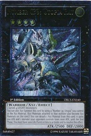 Number C39: Utopia Ray (UTR) — Order of Chaos Yu-Gi-Oh! card by KAZUKI TAKAHASHI