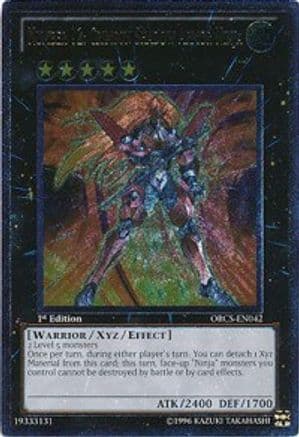 Number 12: Crimson Shadow Armor Ninja (UTR) — Yu-Gi-Oh! card