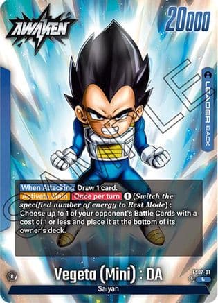Vegeta (Mini) : DA — Starter Deck 7: Vegeta (Mini)