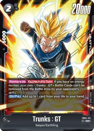 Trunks : GT - FB04-114 — Ultra Limit