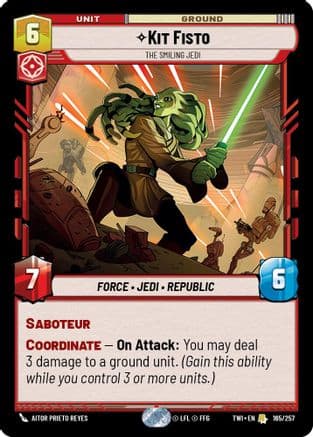 Kit Fisto - The Smiling Jedi — Twilight of the Republic
