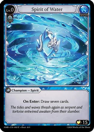 Spirit of Water — Mortal Ambition