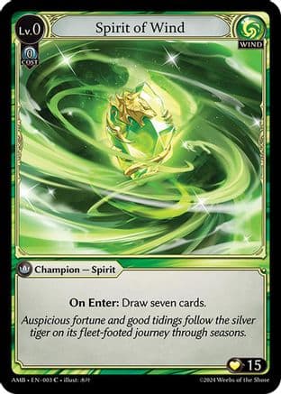 Spirit of Wind — Mortal Ambition
