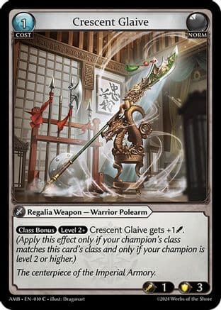 Crescent Glaive — Mortal Ambition