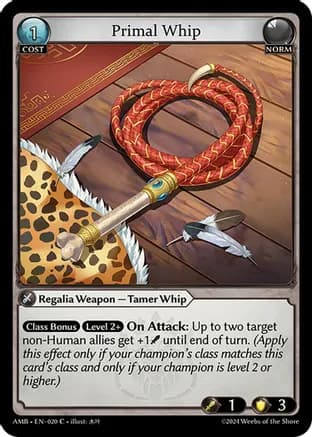 Primal Whip — Mortal Ambition