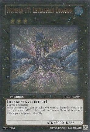 Number 17: Leviathan Dragon (UTR) — Yu-Gi-Oh! card