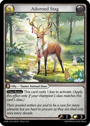 Adorned Stag — Mortal Ambition