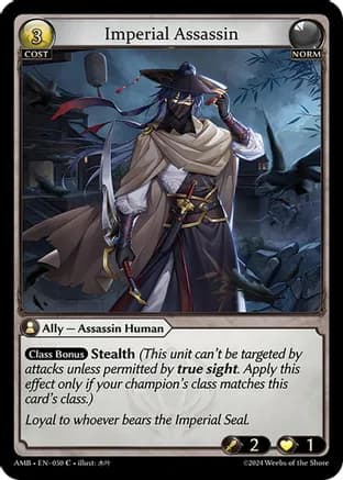 Imperial Assassin — Mortal Ambition