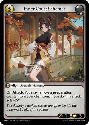 Inner Court Schemer — Mortal Ambition