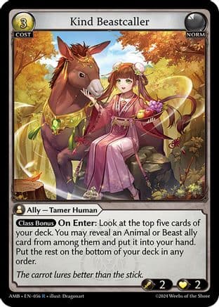 Kind Beastcaller — Mortal Ambition