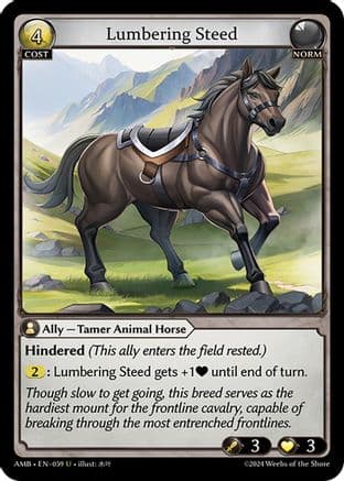 Lumbering Steed — Mortal Ambition