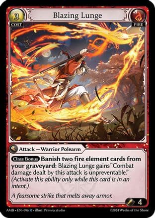 Blazing Lunge — Mortal Ambition