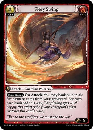 Fiery Swing — Mortal Ambition