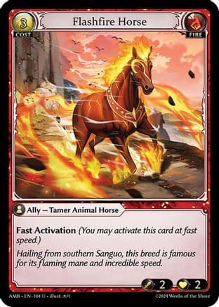 Flashfire Horse — Mortal Ambition