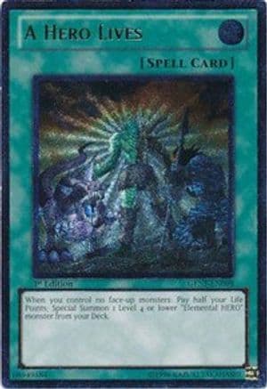 A Hero Lives (UTR) — Yu-Gi-Oh! card