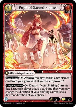 Pupil of Sacred Flames — Mortal Ambition