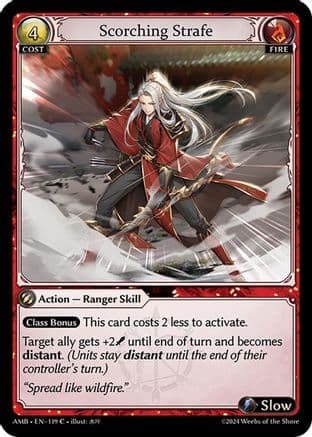 Scorching Strafe — Mortal Ambition