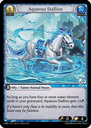 Aqueous Stallion — Mortal Ambition