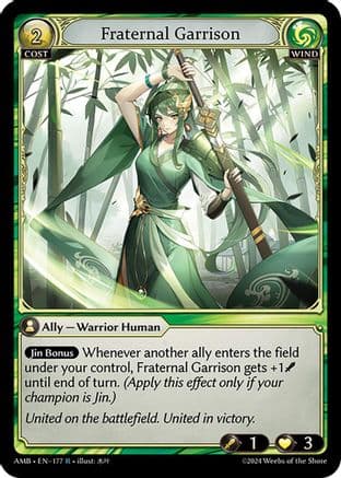 Fraternal Garrison — Mortal Ambition