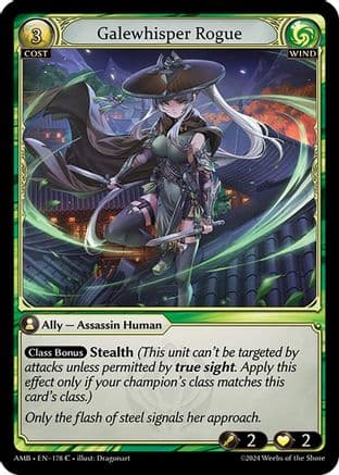 Galewhisper Rogue — Mortal Ambition