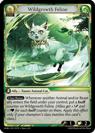 Wildgrowth Feline — Mortal Ambition