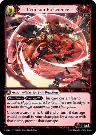 Crimson Prescience — Mortal Ambition