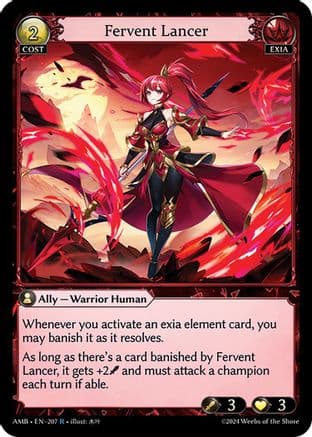 Fervent Lancer — Mortal Ambition