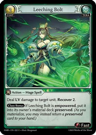 Leeching Bolt — Mortal Ambition