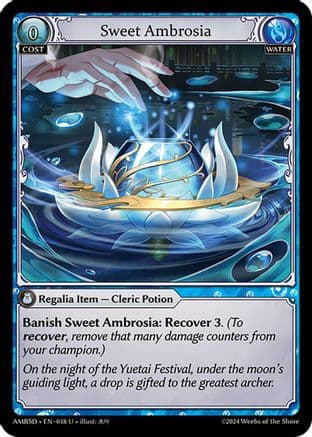 Sweet Ambrosia — Mortal Ambition Starter Decks