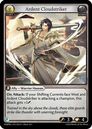 Ardent Cloudstriker — Mortal Ambition Starter Decks
