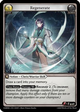 Regenerate — Mortal Ambition Starter Decks
